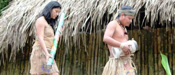 indigenous presentation in arenal