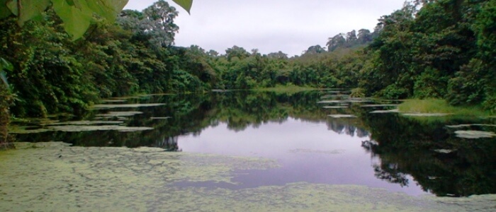 Chato Volcano Lagoon