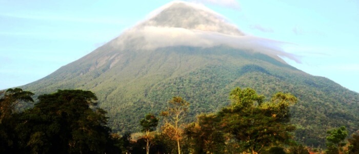 Arenal Volcano from the distance