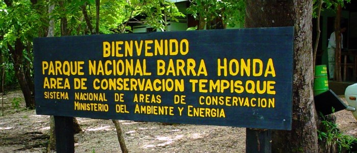 Located in the province of Guanacaste and created in the year 1974 Barra Honda National Park belongs to the Tempisque conservation area