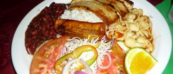 Casado is a perfect option for lunch when visiting Costa Rica