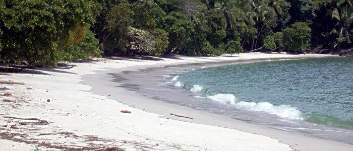 Beaches inside the park