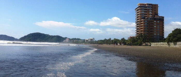 Playa Jaco or Jaco Beach, was one of the first beach touristic destinations of Costa Rica